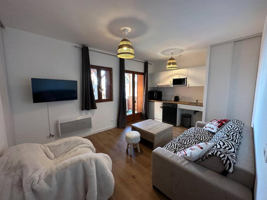 Superbe T2 Au Pied Des Pistes Apartment Guillaumes Luaran gambar