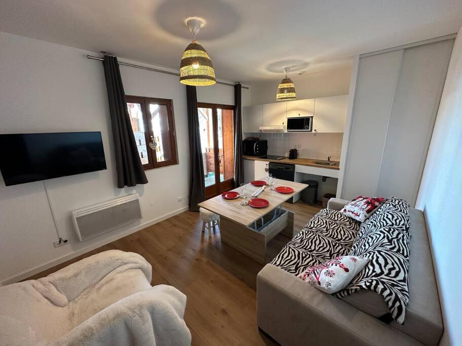 Superbe T2 Au Pied Des Pistes Apartment Guillaumes Luaran gambar